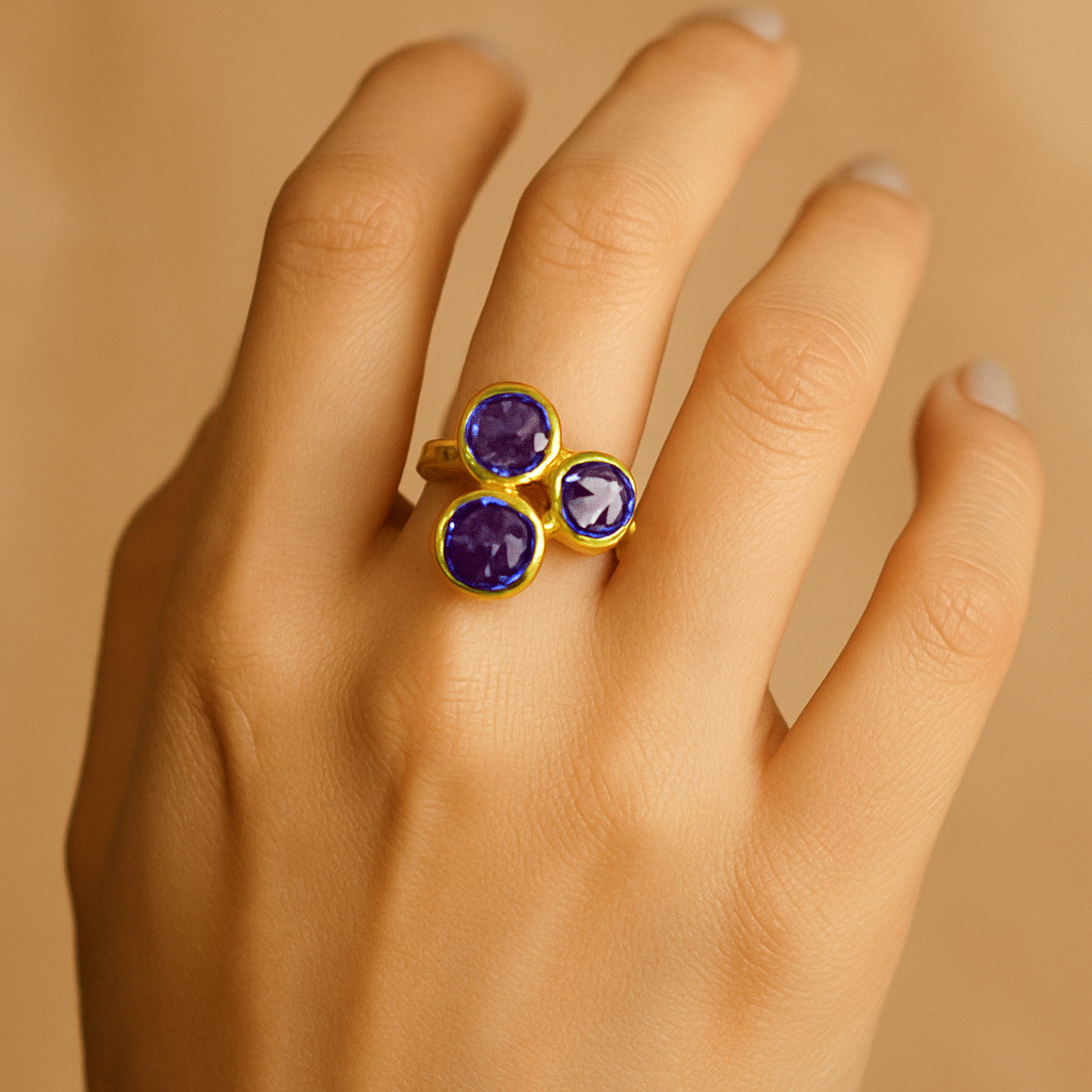 Amethyst Embrace Ring