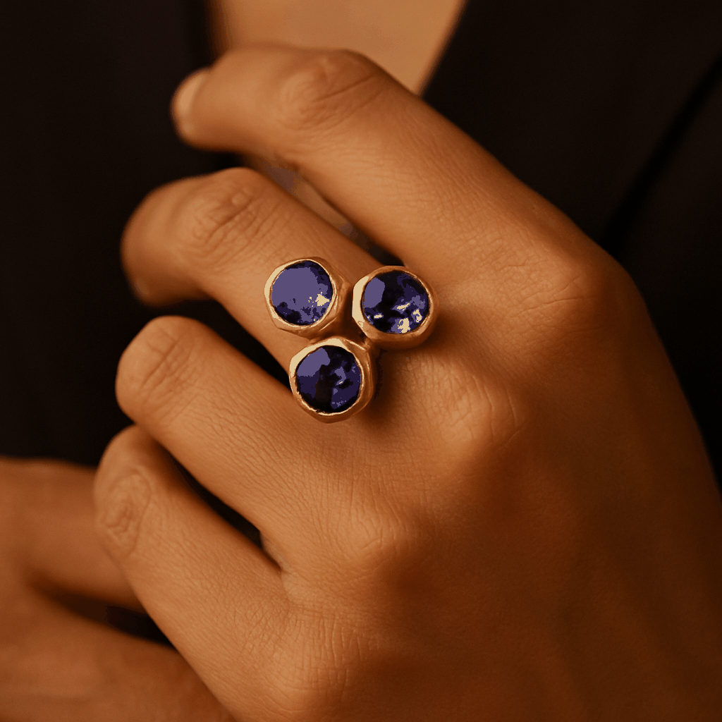 Amethyst Embrace Ring